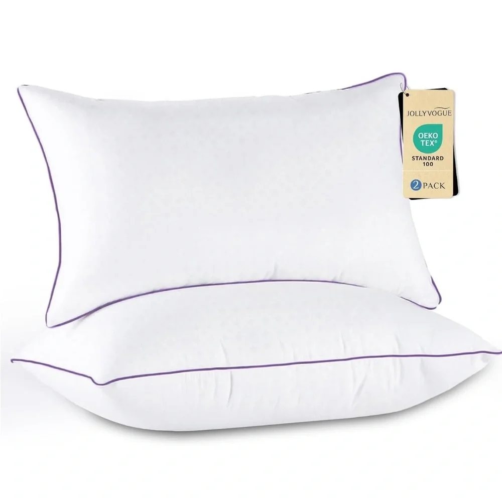 White Pillow Queen Size - 2 Pack